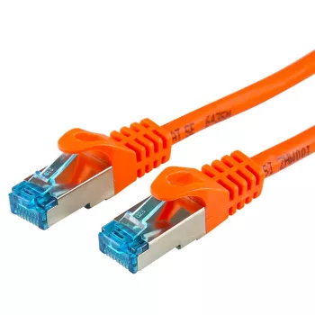 Wentronic Goobay CAT 5e Patch Kabelis, SF/UTP, Oranžs, 0.25 m - CCA Vara Maisījums (95209)