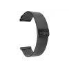 Pulksteņa siksniņa FIXED Mesh Strap FIXMEST-18MM-BK 18 mm melna metāla sieta ar ātrās atbrīvošanas mehānismu