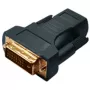 Savienotājs S/CONN HDMI/DVI-D (24+1) Melns SI-77401