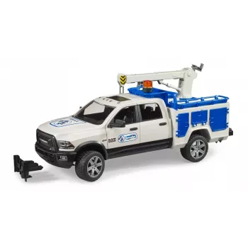 Auto Dodge RAM 2500 Serviss ar Rotējošo Gaismu BRUDER 02509