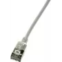 LogiLink Slim U/FTP tīkla kabelis 1,5 m Cat6a U/FTP (STP) Pelēks (CQ9042S)