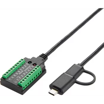 Adaptera kabelis Exsys EX-13003 USB uz 1S RS-232/422/485/TTL, FTDI mikroshēma, 1.0 m