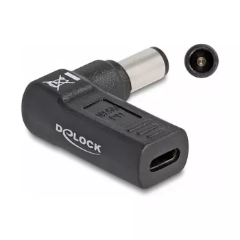DeLOCK Adapter USB Type-C sievišķais uz Dell 7.4 x 5.0 mm vīrišķais 90° leņķa