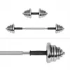 Regulējamas hanteles Rebel Chrome 20 kg ar futrāli un stieņu stieņiem (2) — plāksnes 2.5kg, 1.25kg, 0.5kg