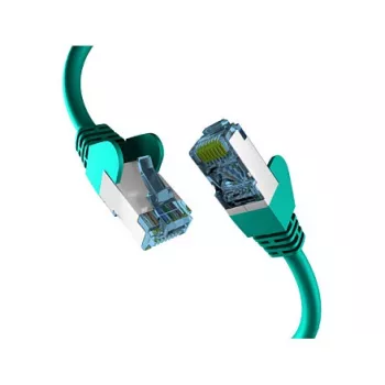 EFB-Elektronik RJ45 Patch Kabelis Cat.7 Neapstrādāts Kabelis Zaļš 10m S/FTP PIMF Tīkla Kabelis LAN DSL