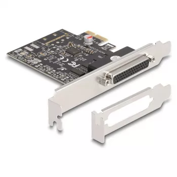 DeLOCK 66324 Iekšējais RS-232 VGA Adapteris PCIe Melns