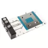 BitsPower X-TEND aktīvā aizmugures plāksne RTX 4090 FE — akrila apdare (BP-VG4090FE-BKP)
