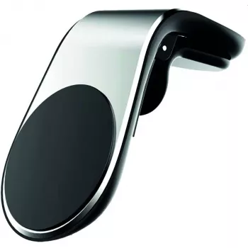 2GO CarClip pasīvais magnētiskais turētājs mobilajam telefonam Melns Sudrabs