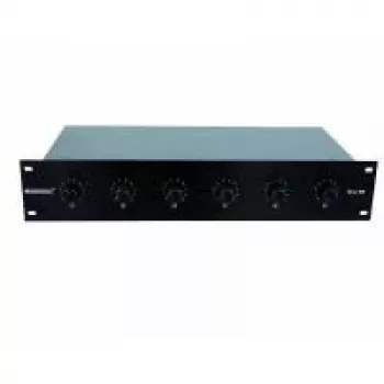 Omnitronic ELA 6S-Zonen LS-Regler 30W — 6 zonu skaļruņu kontrolieris, 30 W izeja