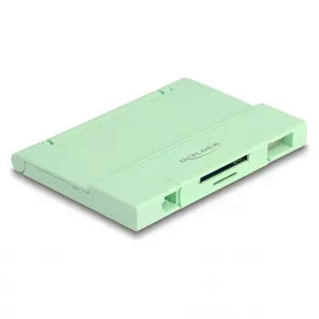 Karšu lasītājs DeLOCK 91015 USB 3.2 Gen 1 Type-A/Type-C Piparmētru