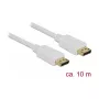 DisplayPort kabelis DeLOCK 84863 10 m Balts