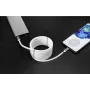 Renkforce USB kabelis USB 2.0 USB-C™ spraudnis, USB-C™ spraudnis 2,00 m Balts Apzeltīti kontakti (TO-6886785)