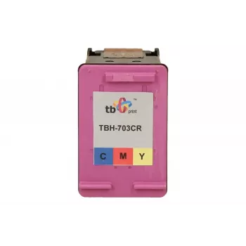 Atjaunota tintes kasetne HP DJ D730/F735 Color TBH-703CR (HP Nr. 703 CD888AE)