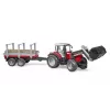 Bruder 02046 Sarkanā traktora rotaļlieta