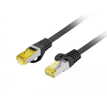 Tīkla vads Lanberg PCF6A-10CU-0025-BK RJ45 Cat6a 0,25m Melns