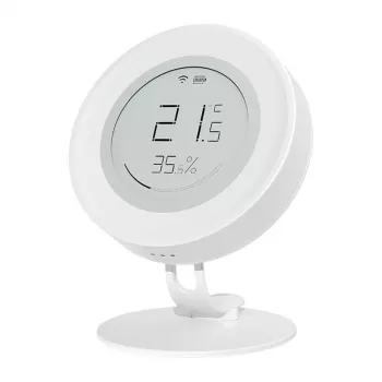 Viedais temperatūras un mitruma sensors Avatto ZWSH16 — bezvadu vides sensors mājas uzraudzībai