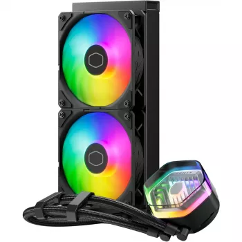 COOLER MASTER MasterLiquid MLX-D24M 240mm ARGB šķidruma CPU dzesētājs