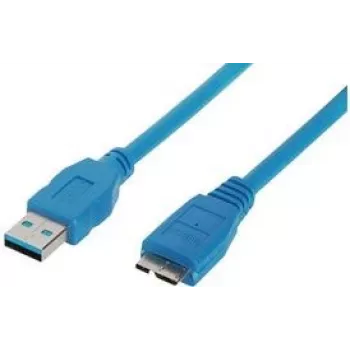 USB kabelis ShiverPeaks BS77193 3m USB 3.2 Gen 1 Micro-USB B