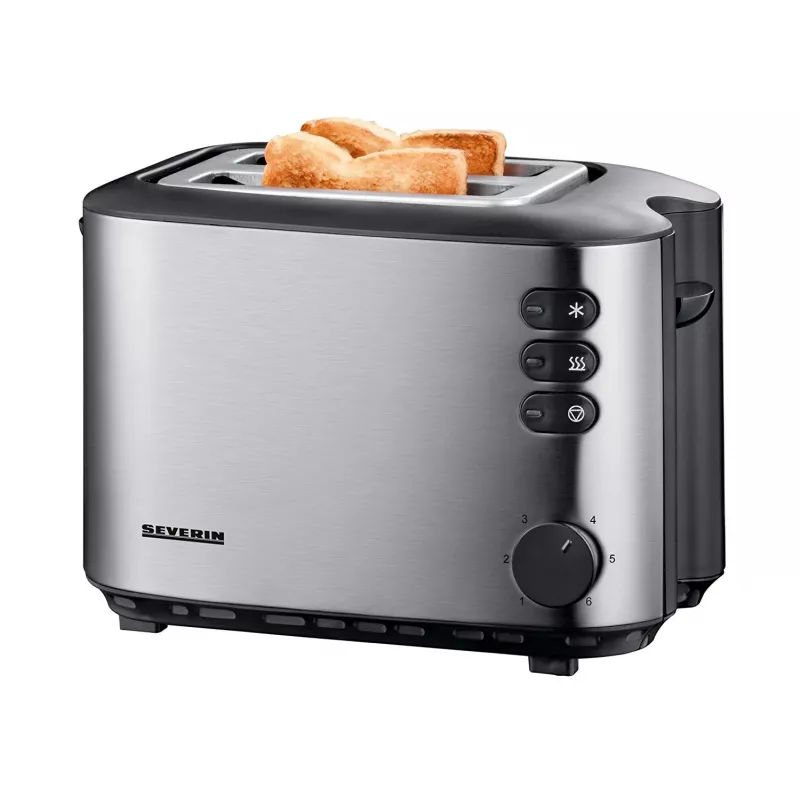 Toasteris Severin AT 2514 2 šķēles 850 W Sudrabs