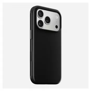 Mobilā telefona maciņš Nomad NM014001858 Apple iPhone 17 Pro, 16 cm (6,3 collu) ekrānam, Melns