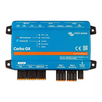 Cerbo GX MK2 Victron Energy BPP900450110 uzraudzības sistēma ar attālo komunikāciju un displeja atbalstu