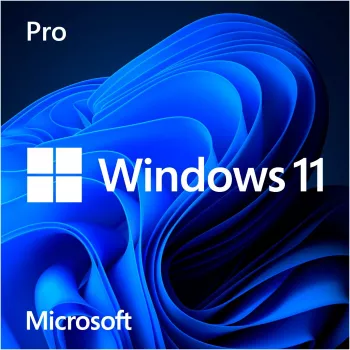 Windows 11 Pro operētājsistēmas programmatūra 64 bitu, vācu valodā, DVD-ROM