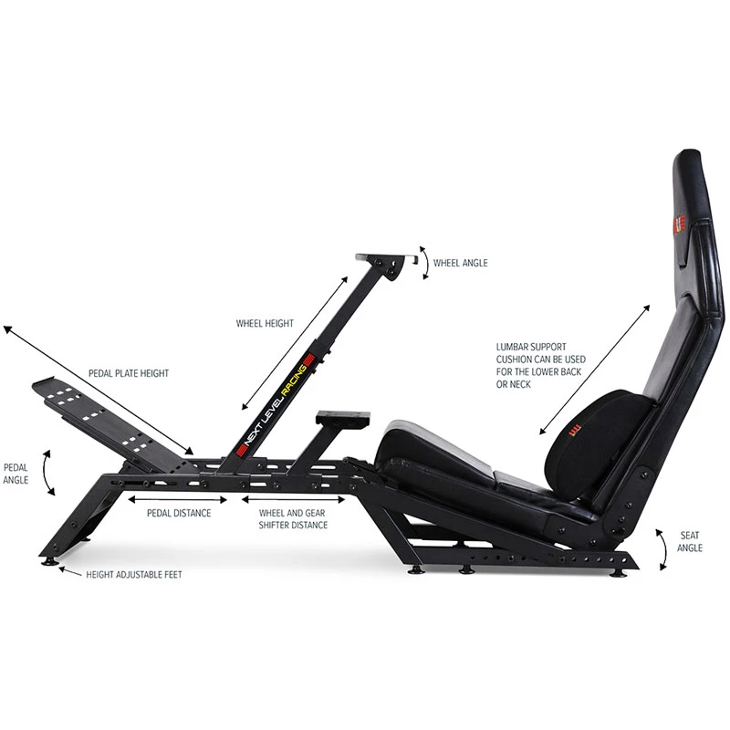 Sacīkšu kokpits Next Level Racing F-GT NLR-S010