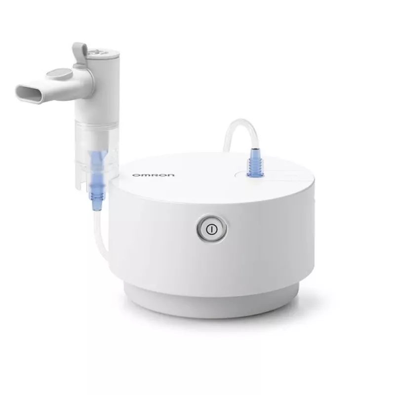 Omron C28P NE-C105-E nebulaizers, 2,65 µm MMAD, 0,5 ml/min, balts
