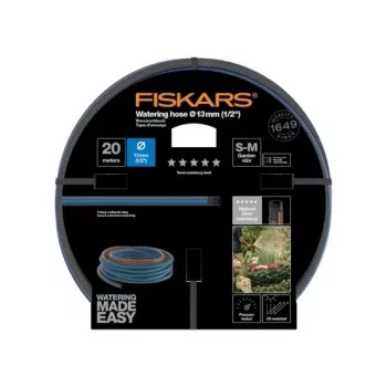 Dārza šļūtene Fiskars 1027107 20 m virszemes, zili pelēka