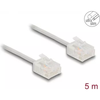 Tīkla kabelis DeLOCK RJ45 Cat.6 5m Pelēks