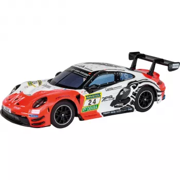 Slot Car CARRERA HYBRID Porsche 911 GT3 R “Lionspeed GP, Nr.24” – hibrīda sacīkšu modelis mērogā 1:50