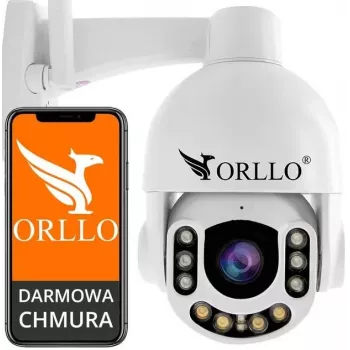 Orllo Z7 Pro āra rotējama GSM 4MP IP kamera