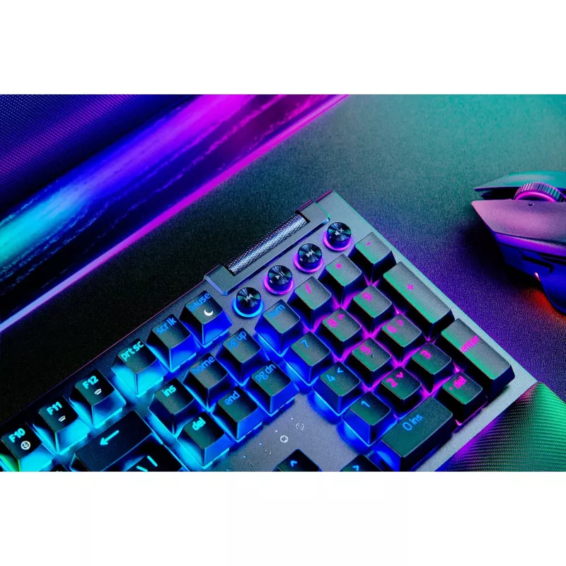 Razer BlackWidow V4 Pro tastatūra Gaming USB QWERTZ vācu melna