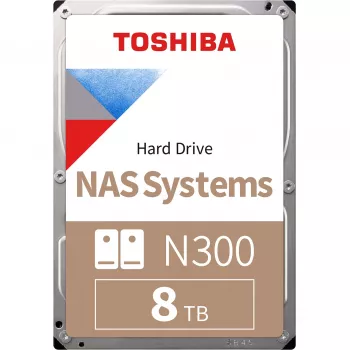 HDD Toshiba N300 8 TB 3,5 collu Serial ATA III