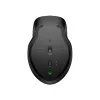 HP 435 Multi-Device Wireless Mouse, Ambidextrous, RF Wireless + Bluetooth, 4000 DPI, Melns