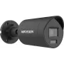 IP novērošanas kamera Hikvision Pro Series 6 MP Darkfighter fiksēta mini lode, 6 MP, 1/2,4 collu CMOS, 114,8°×60° redzes lauks, 30 kadri/s, vadu, iekštelpām/ārtelpām, griestu/sienas, melna