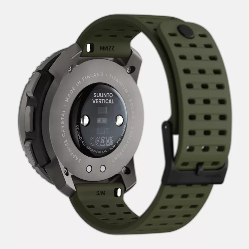 Suunto Vertical viedpulkstenis 3.56 cm (1.4 inch) Dot-matrix 49 mm 280 x 280 pikseļi Skārienekrāns Melns GPS