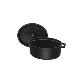 Čuguna sautējamais katls Staub Cocotte 4,2 L Melns