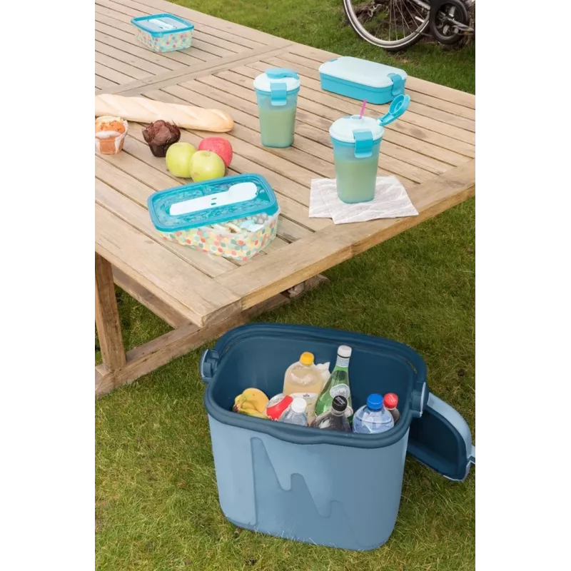 Curver Tourist Fridge 262277 Blue — 20 L ceļojumu ledusskapis, 396×265×428 mm, 1,8 kg