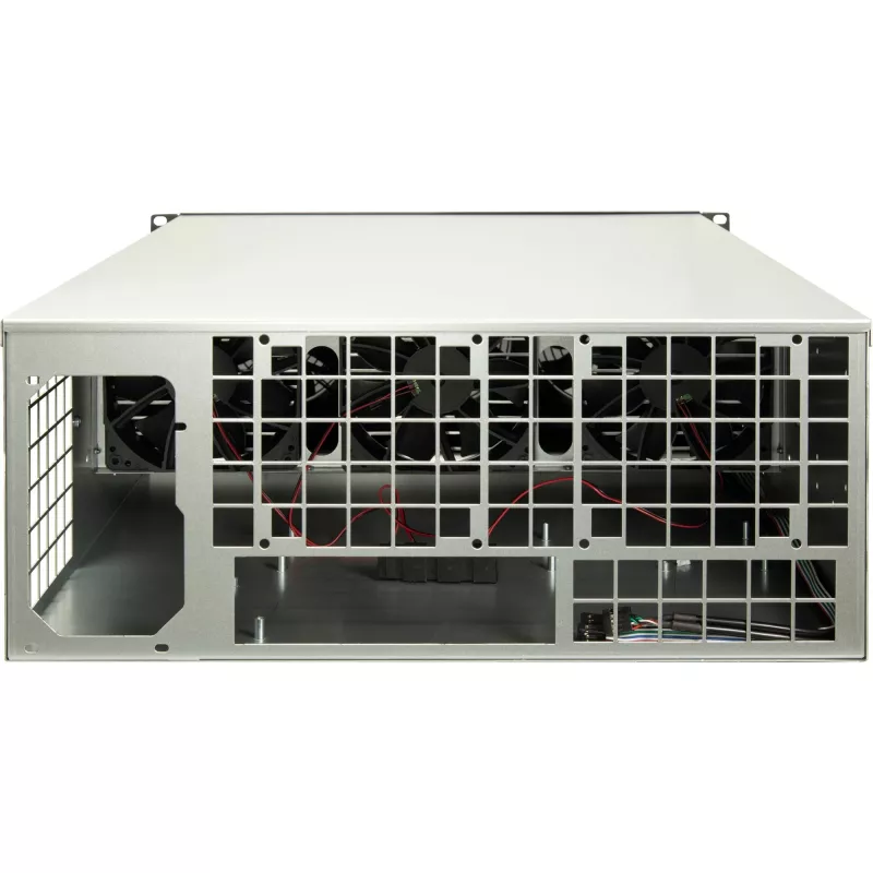 Datora korpuss Inter-Tech 88887236 Rack Melns, Pelēks