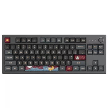 Montech MKey TKL Darkness spēļu tastatūra - Gateron G Pro 2.0 Red (US)