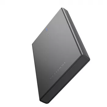 Vention 2.5 collu SATA cietā diska ārējais korpuss (USB 3.0 Micro-B) Melns
