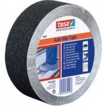 Pretslīdes lente Tesa 60950-00001-00, melna, 50 mm x 15 m