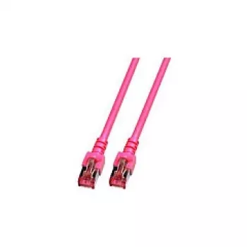 EFB-Elektronik RJ45 Patch vads Cat.6 S/FTP LSZH magenta 3m