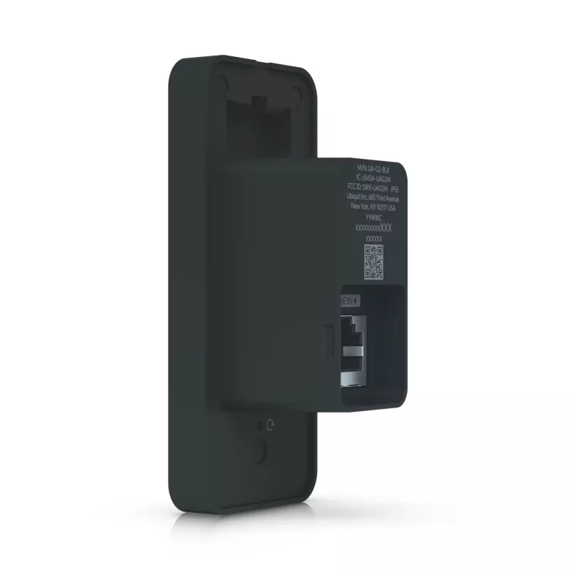 Ubiquiti Access Reader G2 melns – NFC karšu lasītājs un izejas pieprasījuma ierīce