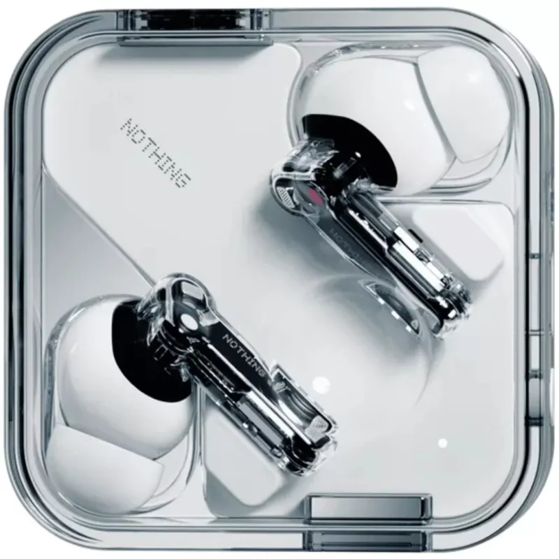 Austiņas Nothing Ear True Wireless Stereo caurspīdīgi baltas