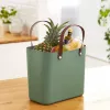 Rotho Albula Style iepirkumu soma, 25 l, zaļā krāsā