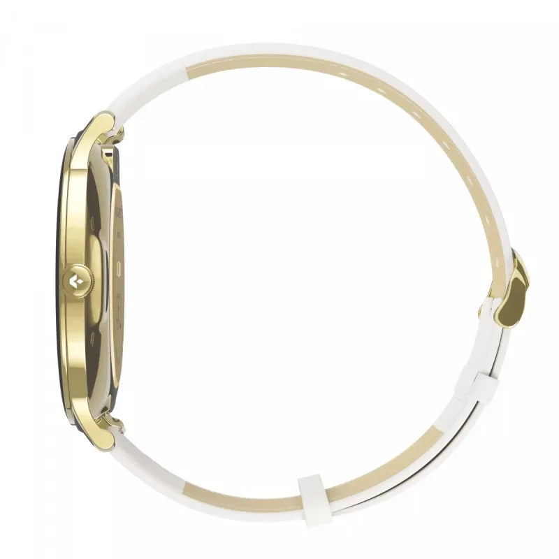 Garett Verona 2 Gold Steel viedpulkstenis ar Bluetooth un sirdsdarbības monitoru