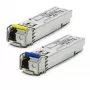 Extralink SFP WDM modulis 1.25G, 1.25Gbps, 1310/1550nm, vienmoda, 20km, LC, DOM, pāris, saderīgs ar HP/Aruba