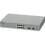 ALLIED Gigabit webSmart slēdzis 8x 10/100/1000TX + 2x SFP porti ES barošanas vads (AT-GS950/10 V2-50)